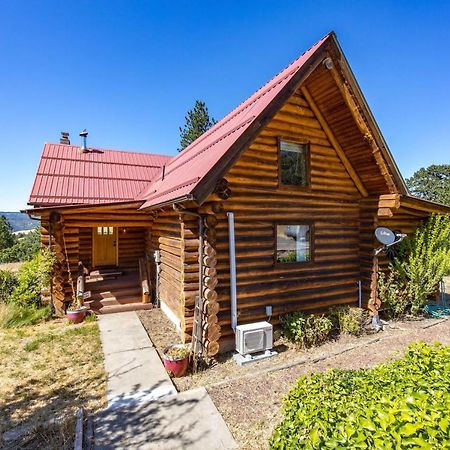 Rowland Log Cabin Home Lyle 外观 照片