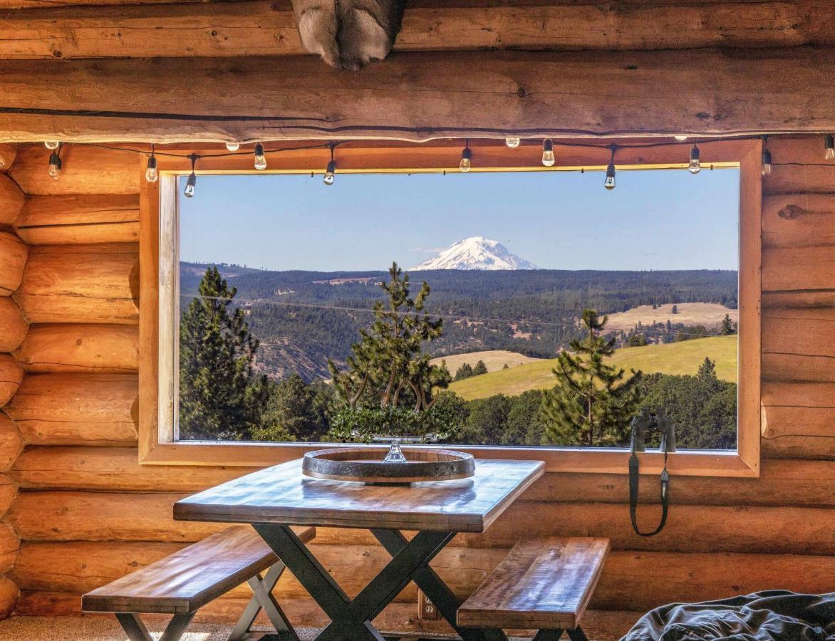 Rowland Log Cabin Home Lyle 外观 照片