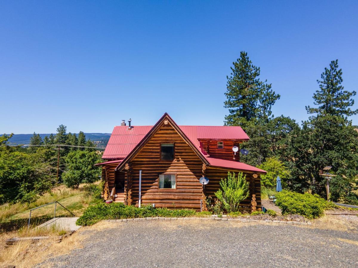 Rowland Log Cabin Home Lyle 外观 照片