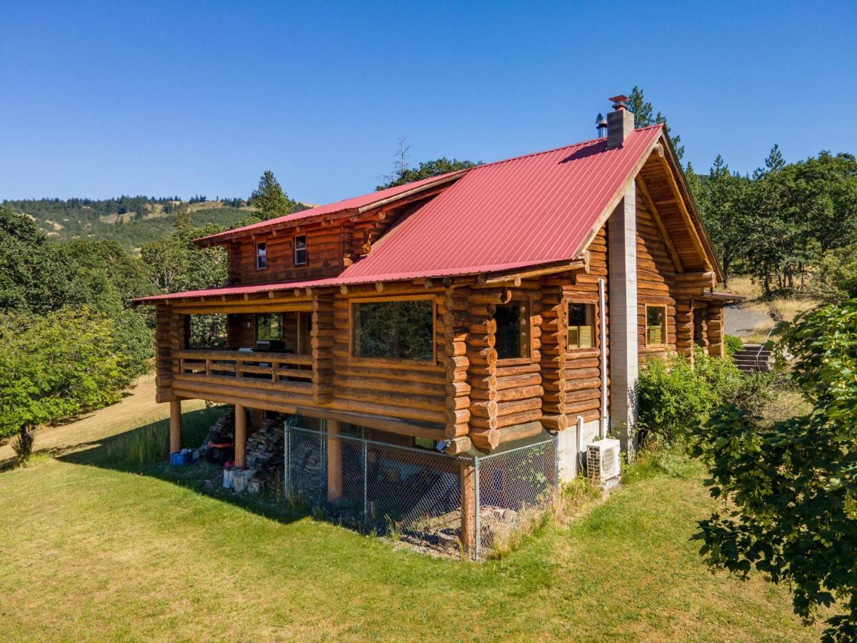 Rowland Log Cabin Home Lyle 外观 照片